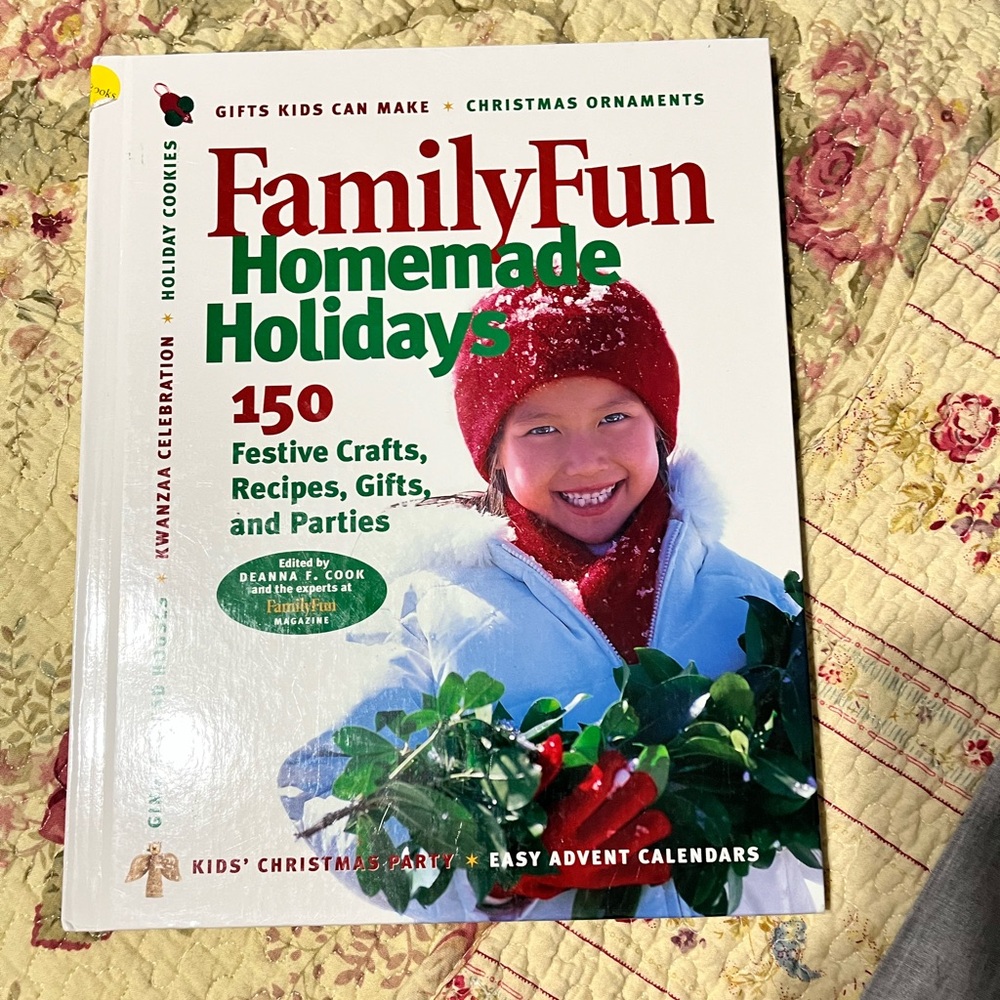 family fun Christmas craft book